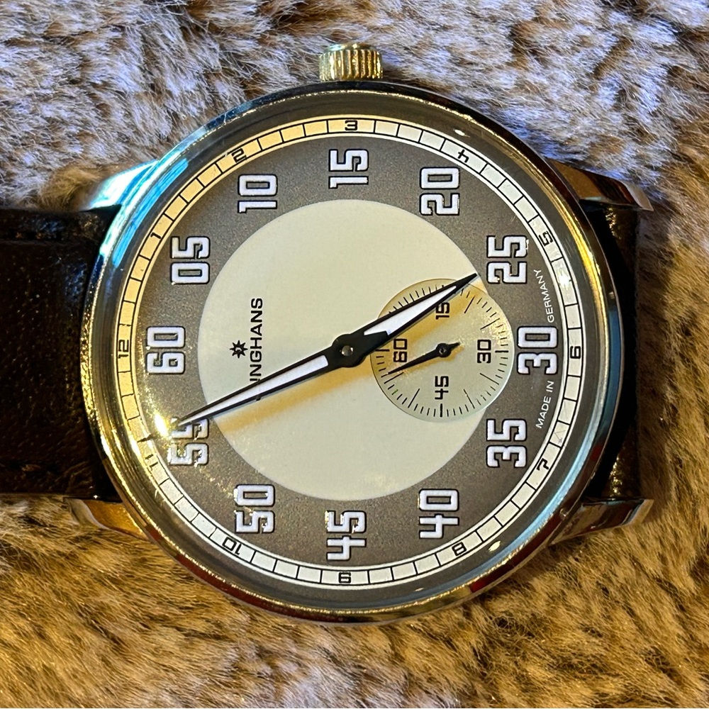 Junghans Meister Driver Manual Wind Wristwatch